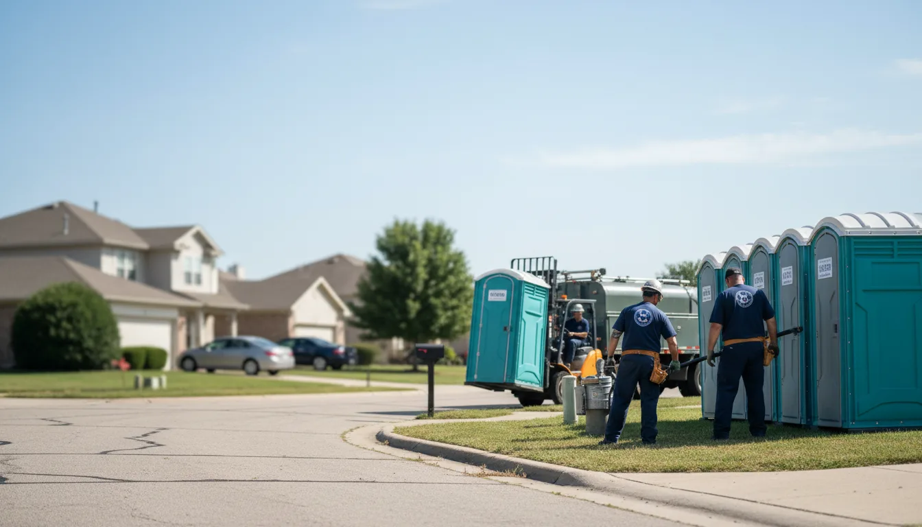 Porta Potty Rental in Harmony, ME near me